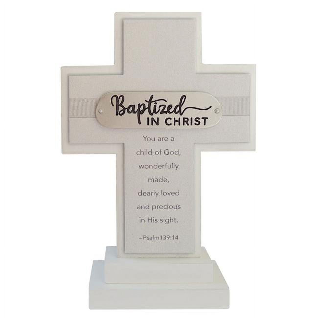 CA Gift 299585 7 in. Baptized in Christ Standing Cross