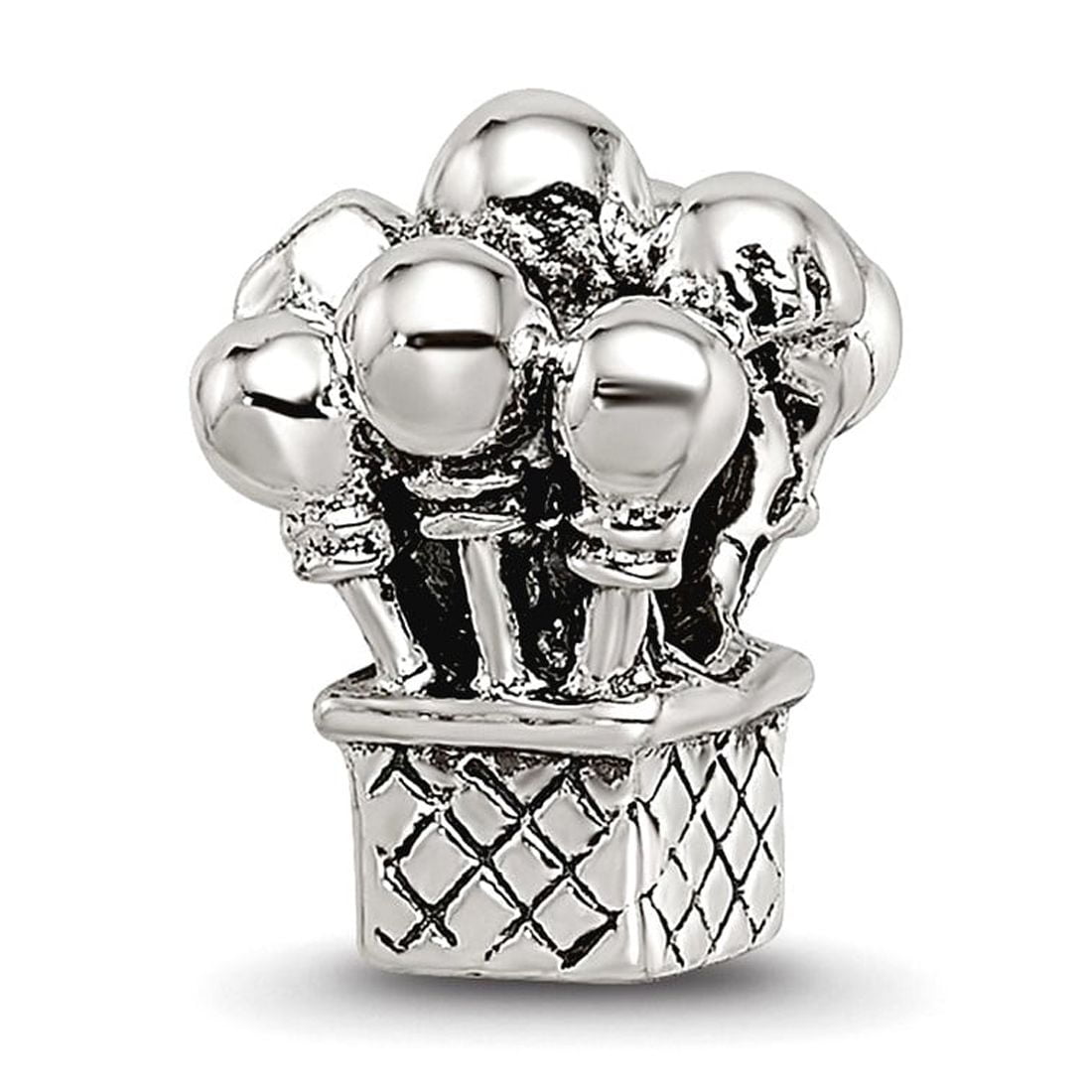 Sterling Silver Reflections Kids Balloons Bead