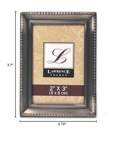 Lawrence Frames Metal Picture Frame, Antique Pewter