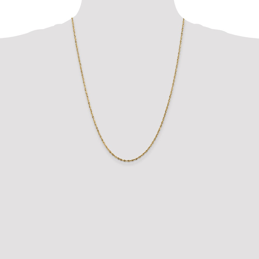 10k 1.8mm Extra-Light D/C Rope Chain