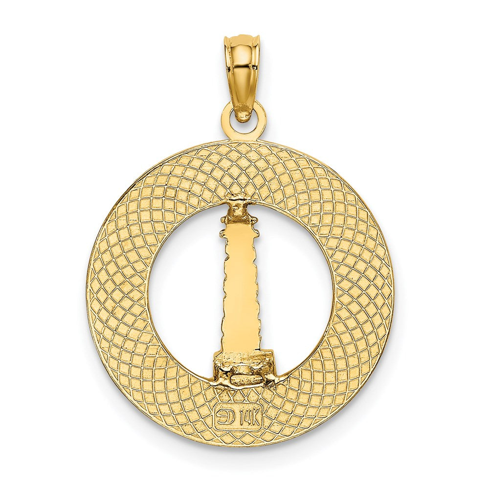 14K MYSTIC CT Lighthouse Charm
