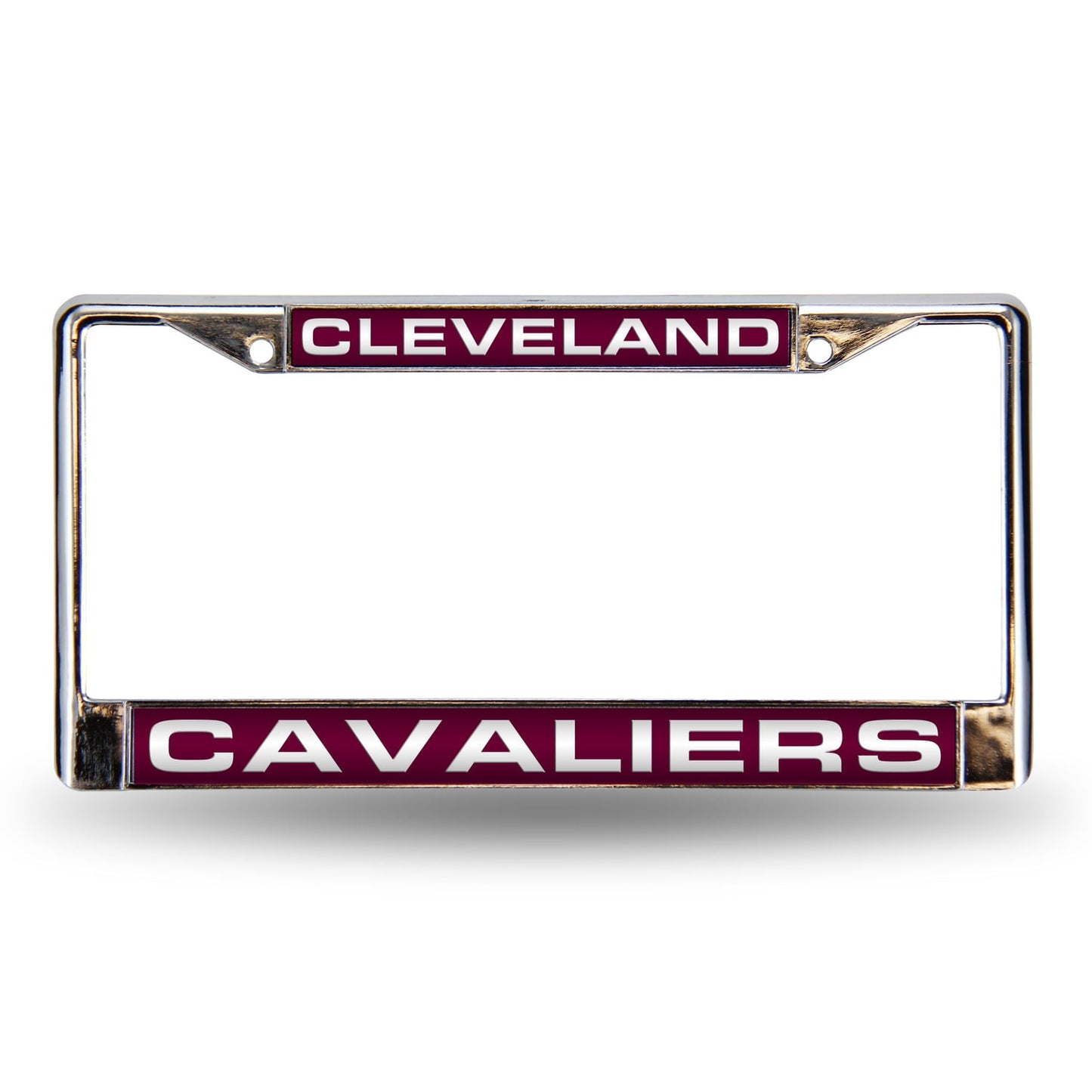 Cleveland Basketball Cavalier's Chrome Metal Laser Cut License Plate Frame
