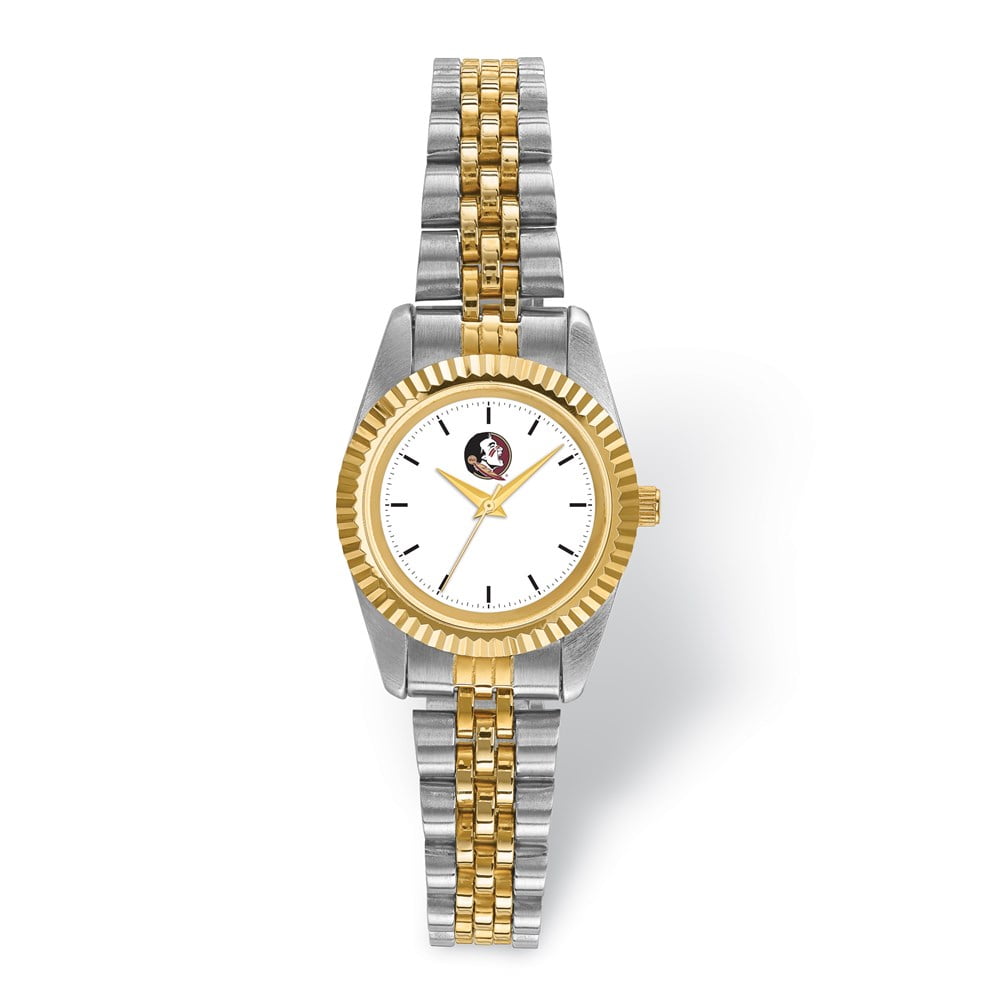 LogoArt Florida State University Pro Two-tone Ladies Quartz Watch QFSU167