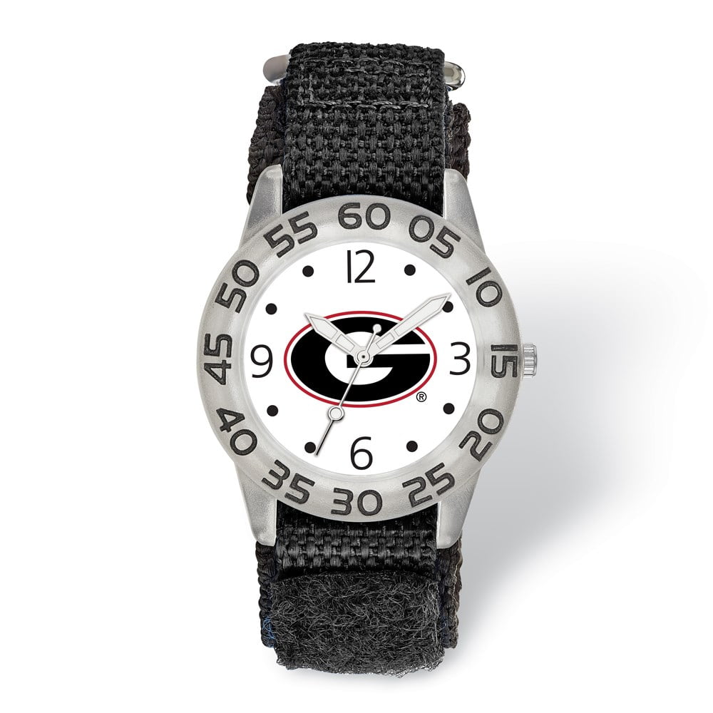 LogoArt University of Georgia Childs Fan Nylon Strap Quartz Watch QUGA173