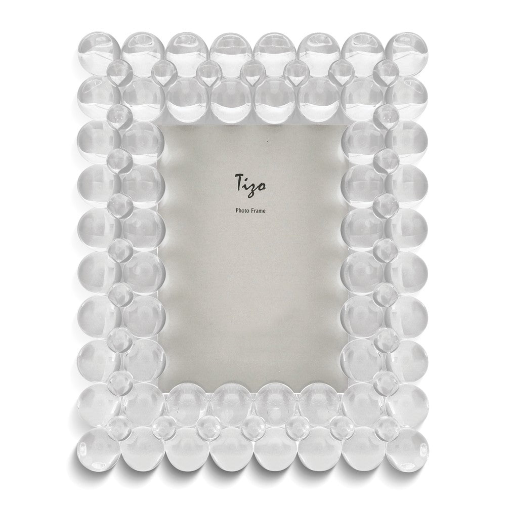 Crystal Glass Bubble 5x7 Photo Frame
