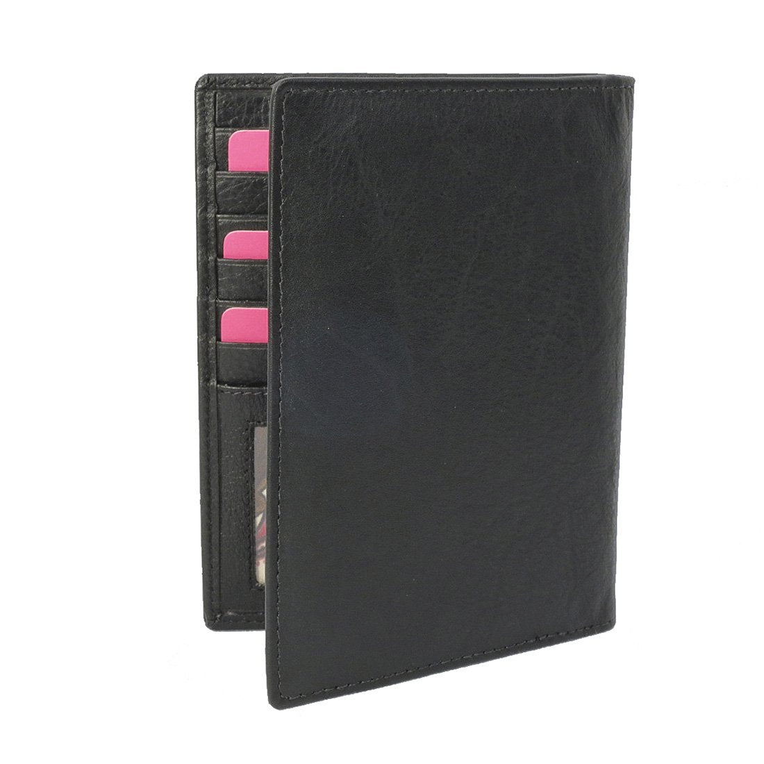 Black Leather Passport Cover