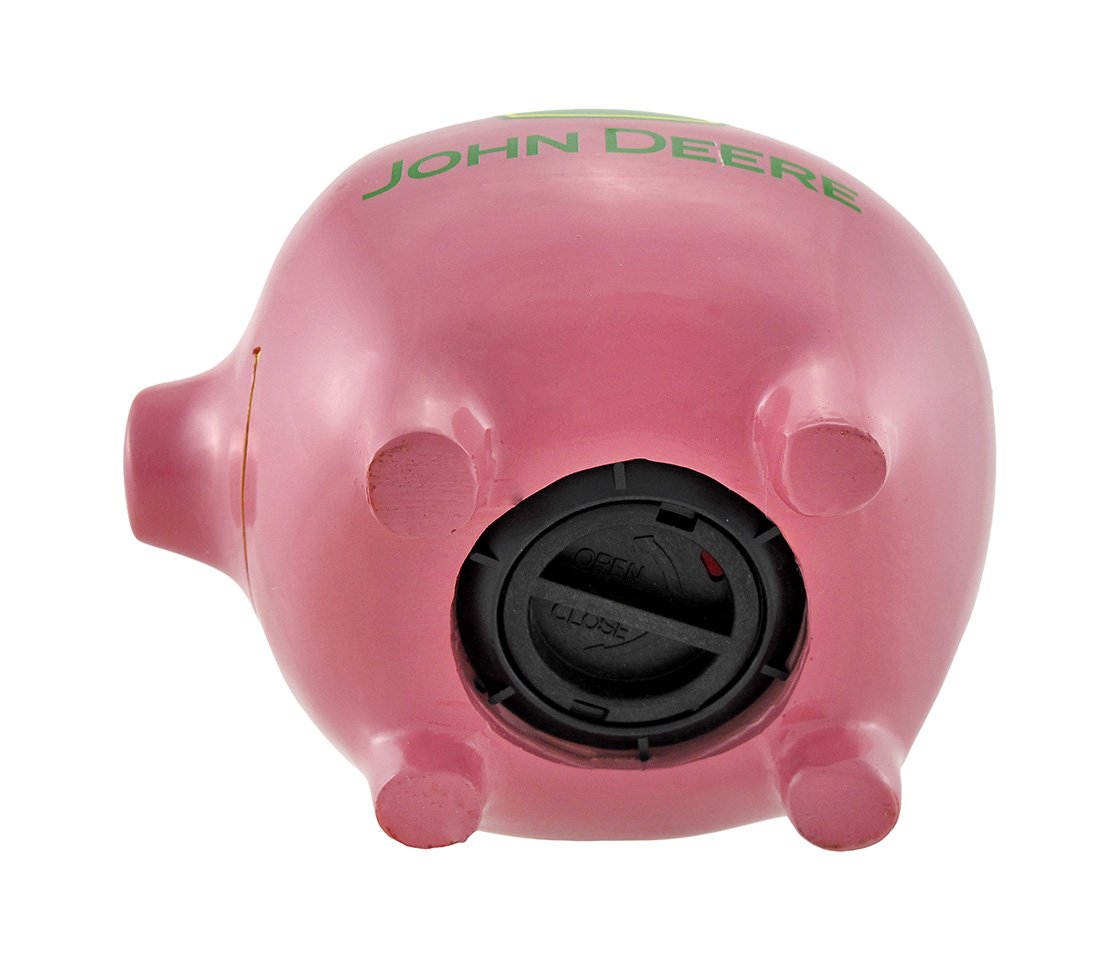 John Deere Pink Piggy Bank