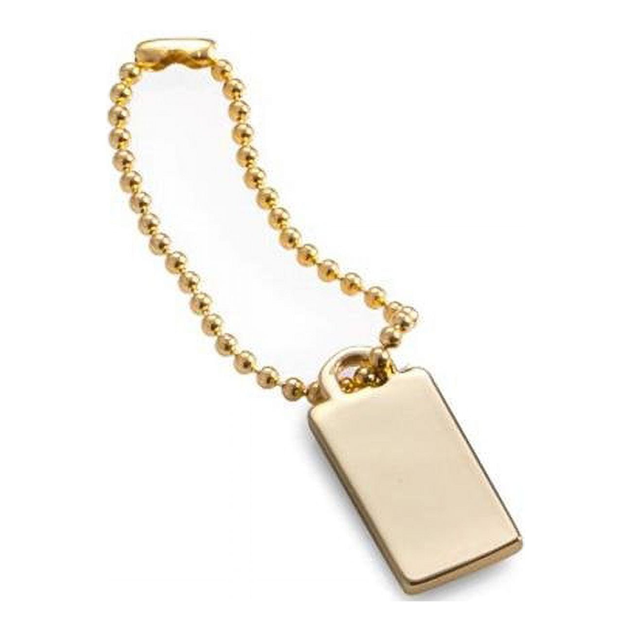 Bey-Berk International K105G Gold Plated Engraving ID Tag