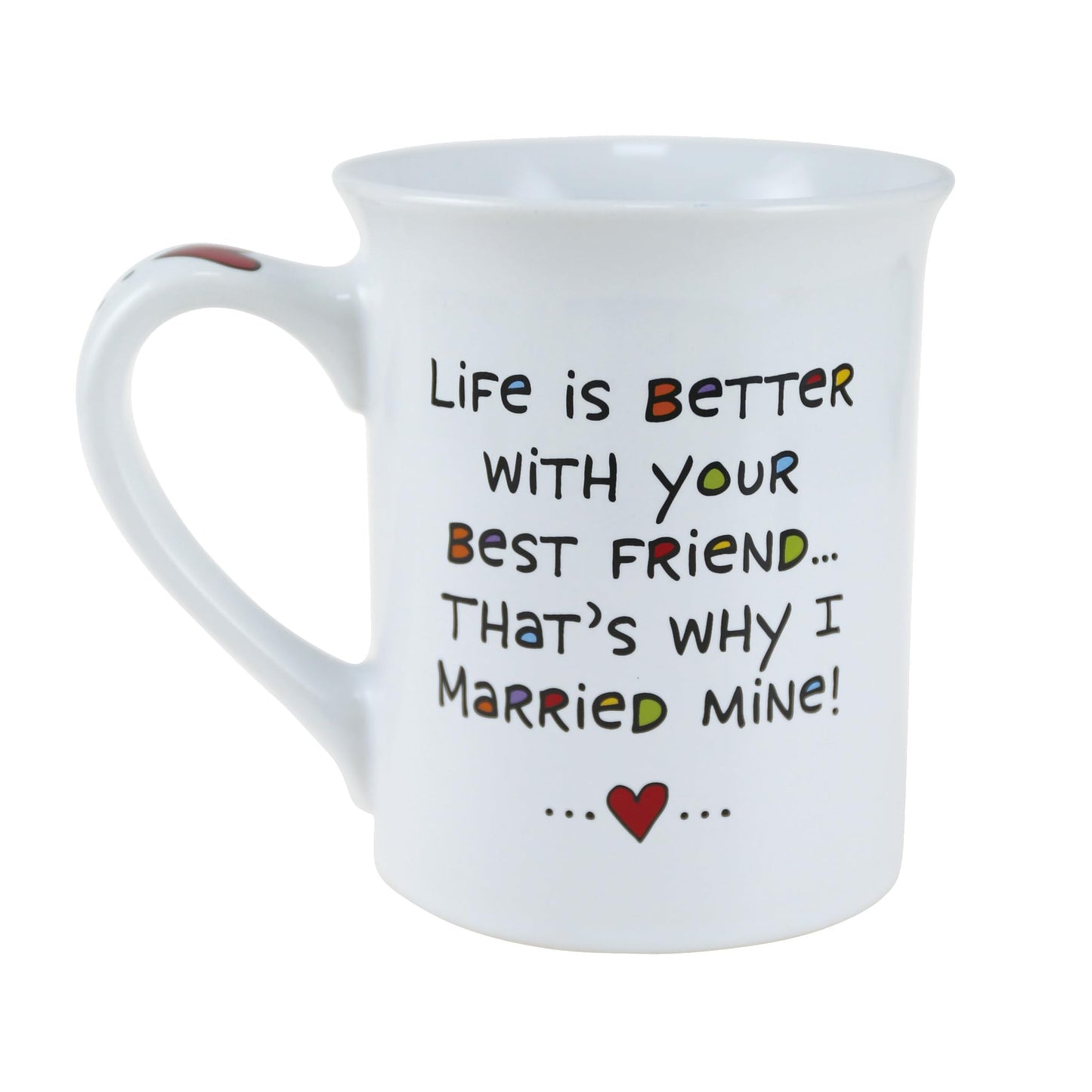 Enesco Our Name Is Mud Cuppa Doodles Husband Mug, 4.53 Inches