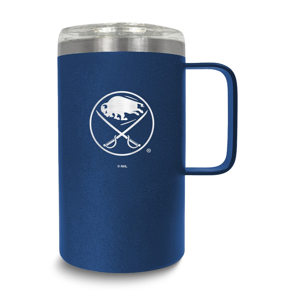 NHL Buffalo Sabres Stainless Steel 18 oz. Hustle Mug with Lid