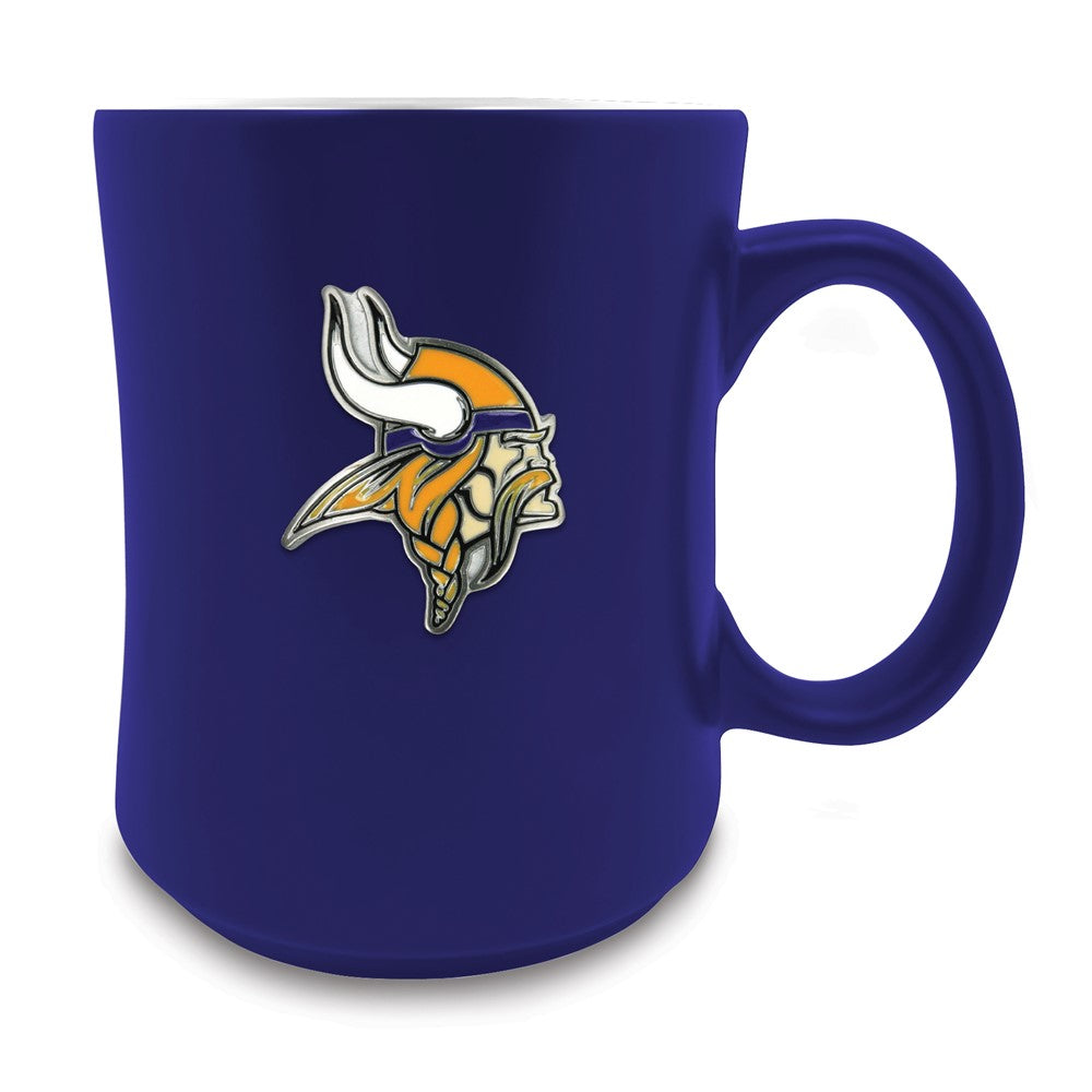 NFL Minnesota Vikings Ceramic 19 ounce Mug with Emblem