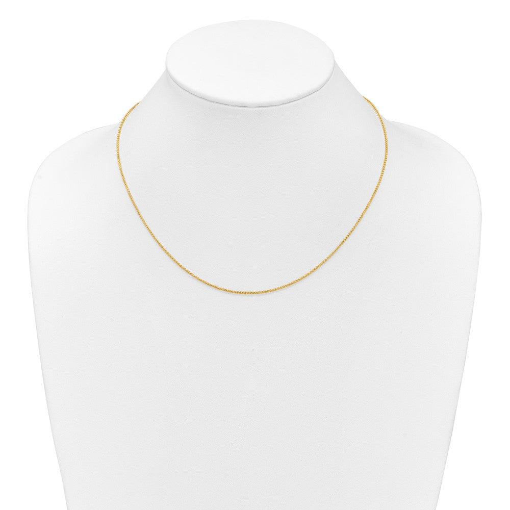 10k 1.2mm Spiga 1in+1in Adjustable Chain