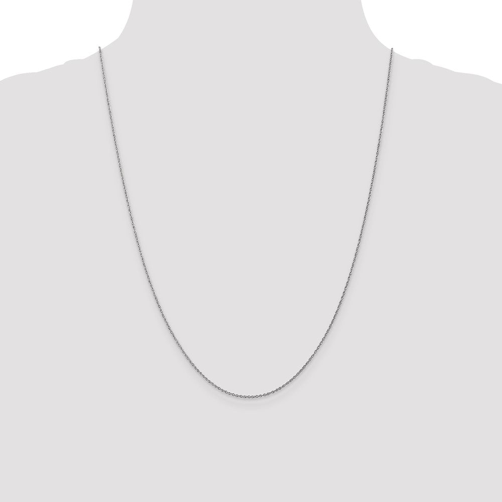 10k WG .8mm Lite-Baby Rope Chain