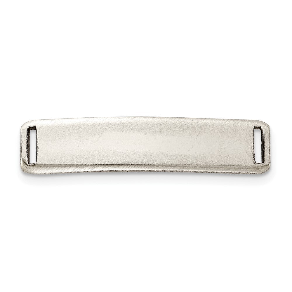 14K Polished ID Plate # 813