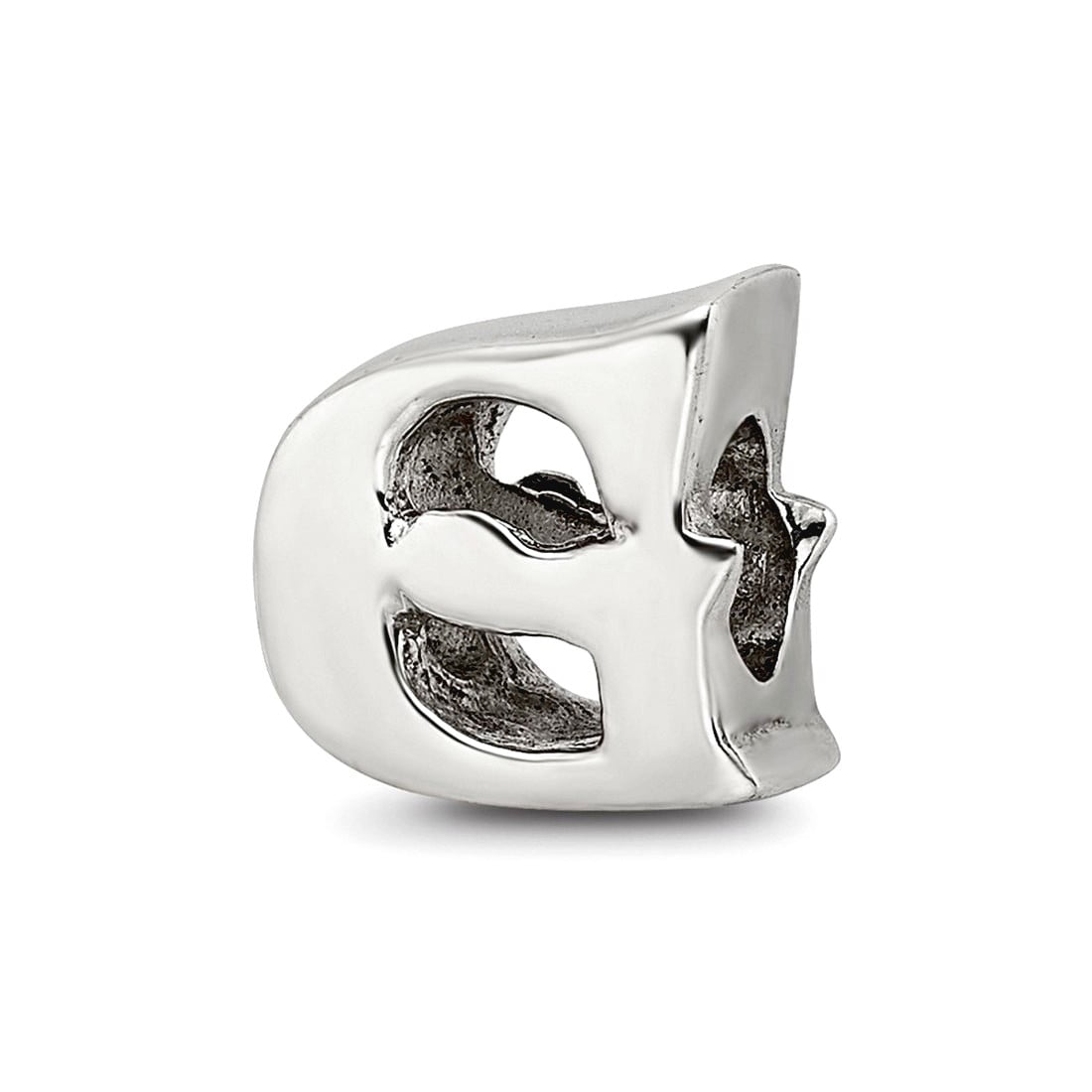 Reflection Beads QRS468G Sterling Silver Letter G Bead - Polished