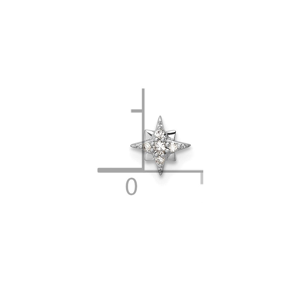 Stella & Dot 10kw Diamond Star Charm Element