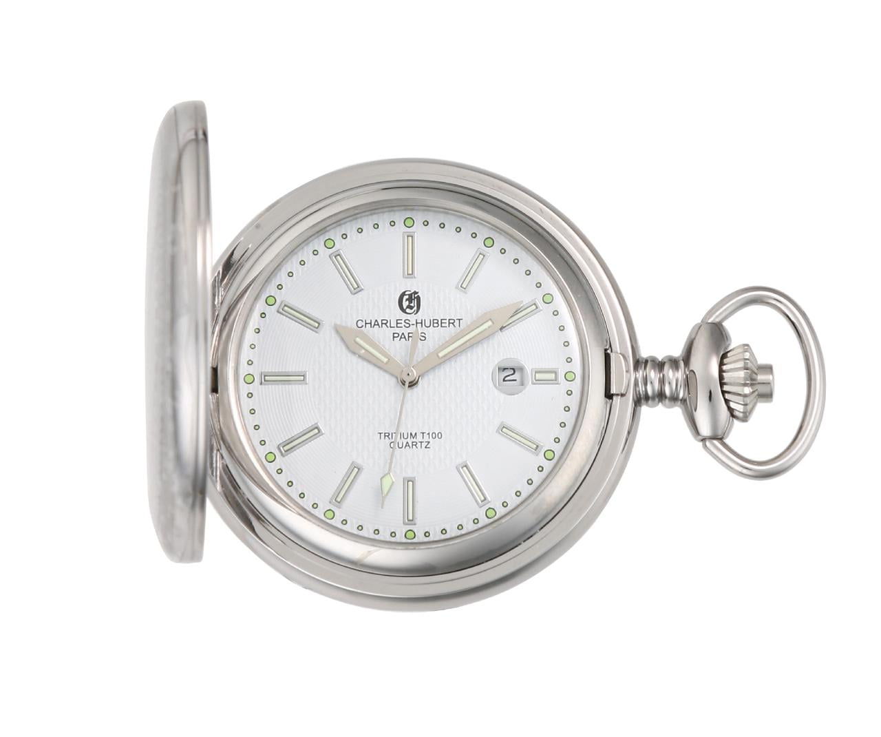 Charles-Hubert Paris Men's TW1007 Classic Collection Pocket Watch