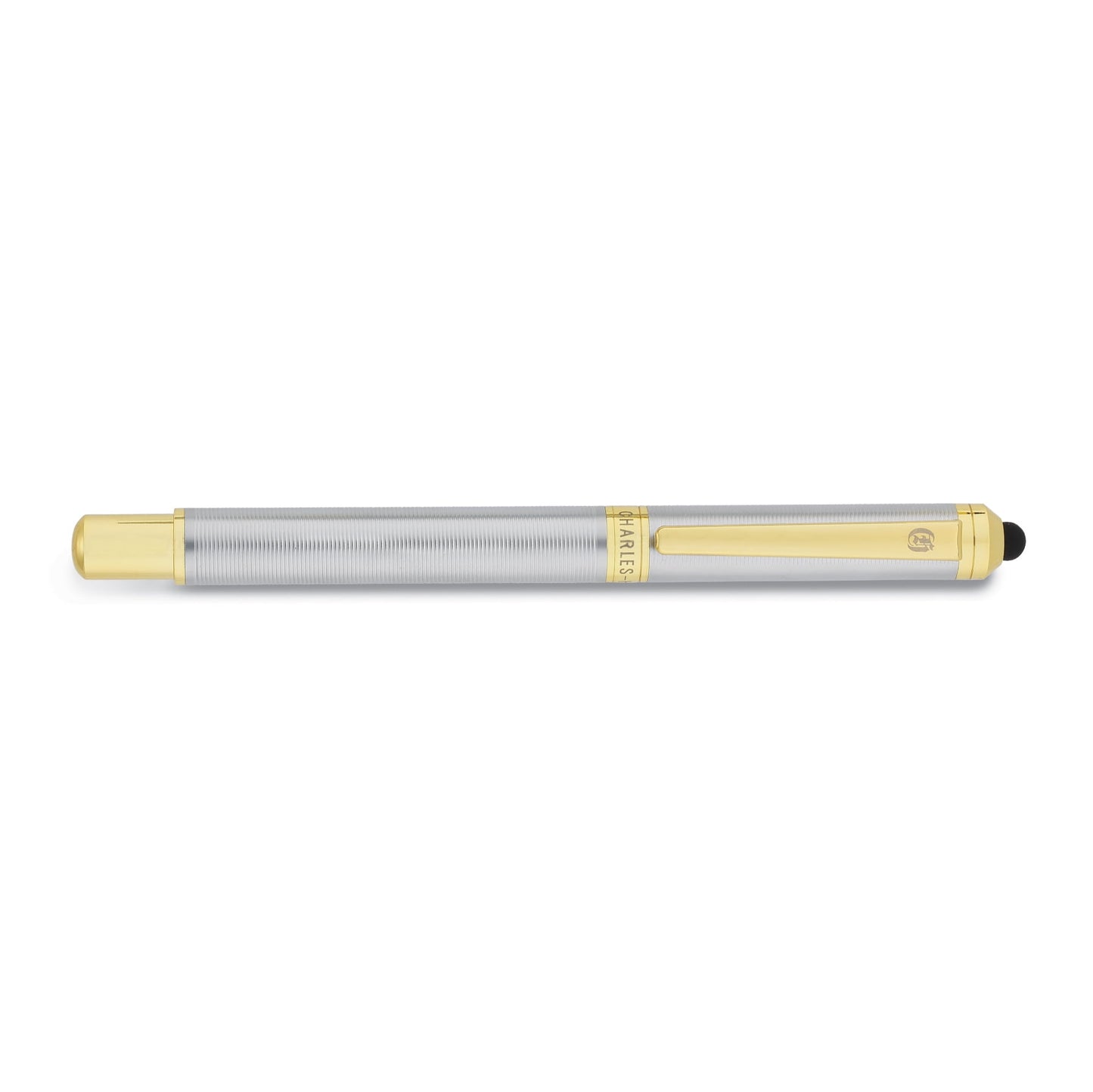 Charles Hubert Silver-tone & Gold-tone Banded Roller Ball Pen
