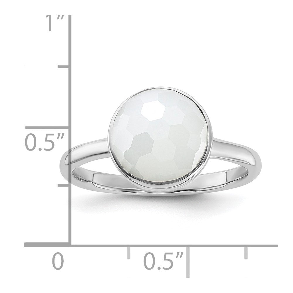 Sterling Silver White CZ Ring