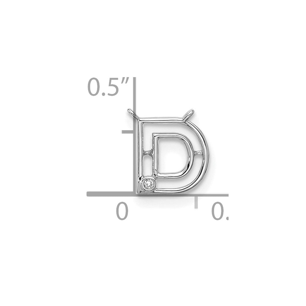 Stella & Dot 10kw Diamond Initial D Charm Element