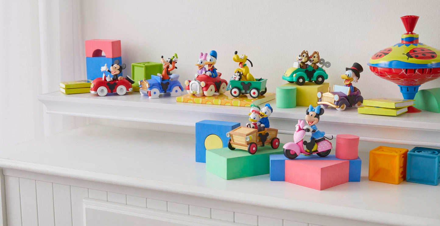 Precious Moments Disney Showcase Hand-painted Collectible Parade Daisy And Donald Duck Figurine