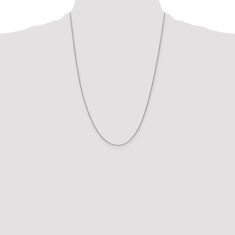 10k White Gold .8mm Spiga Chain