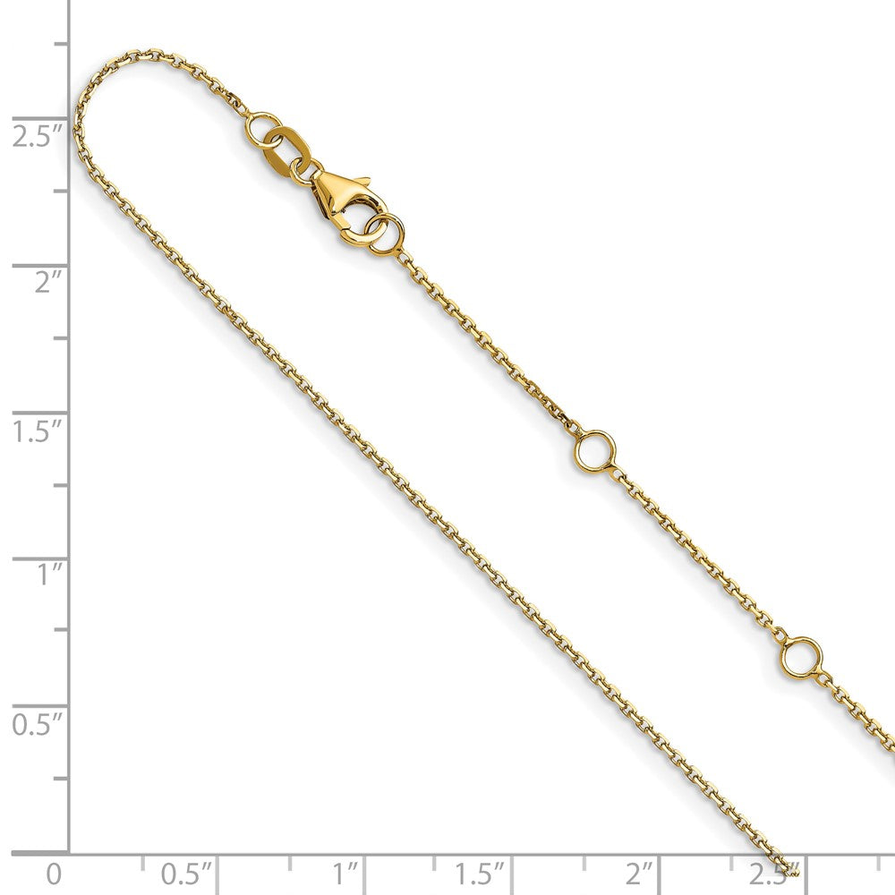 10k .8mm D/C Round Cable 1in+1in Adjustable Chain