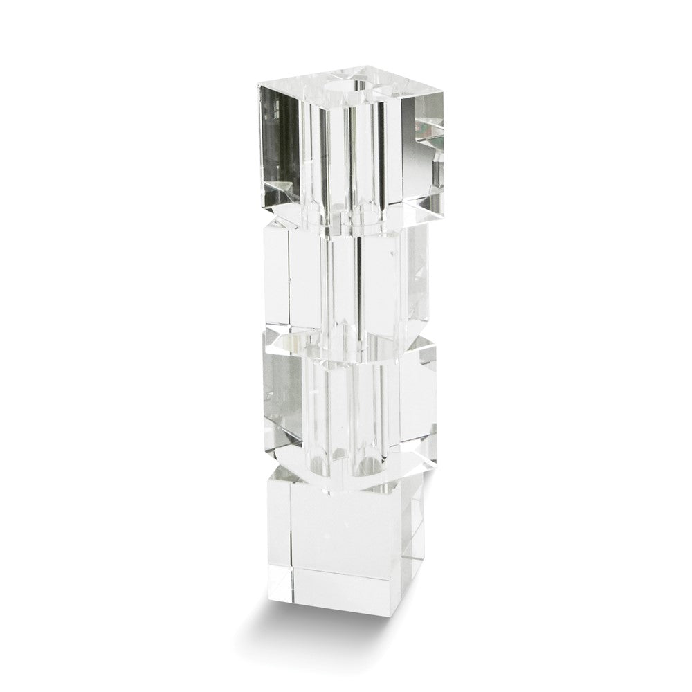 Medium Stacked Crystal Vase