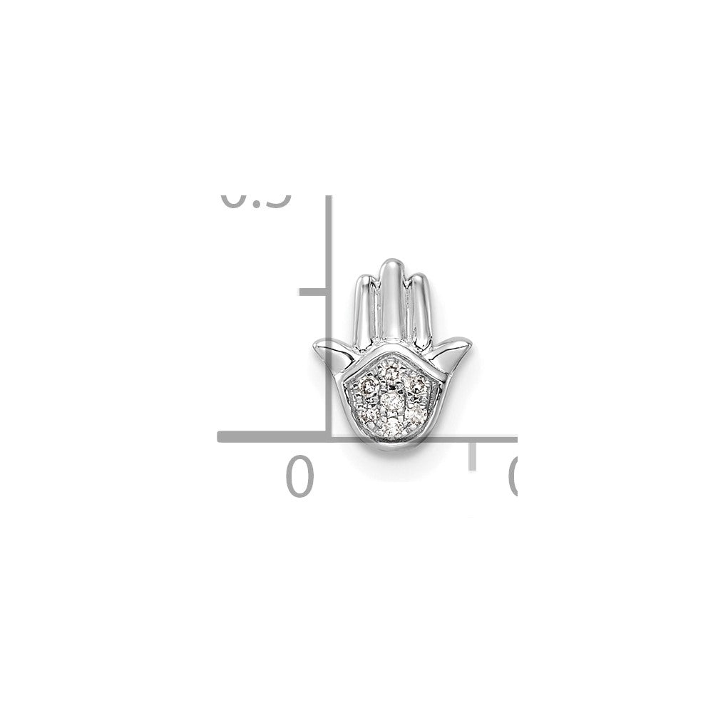 Stella & Dot 10kw Diamond Hamsa Charm Element