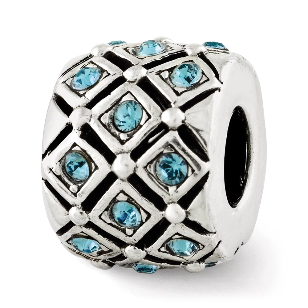Sterling Silver Reflections December Preciosa Crystal Bead