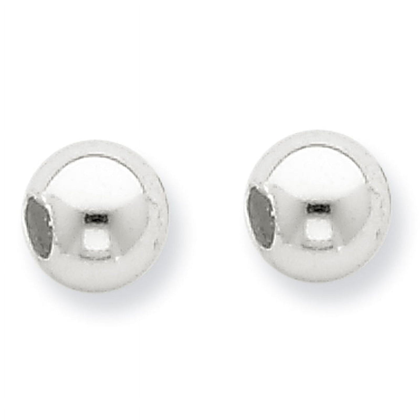 Sterling Silver Polished Two Piece Bead Set