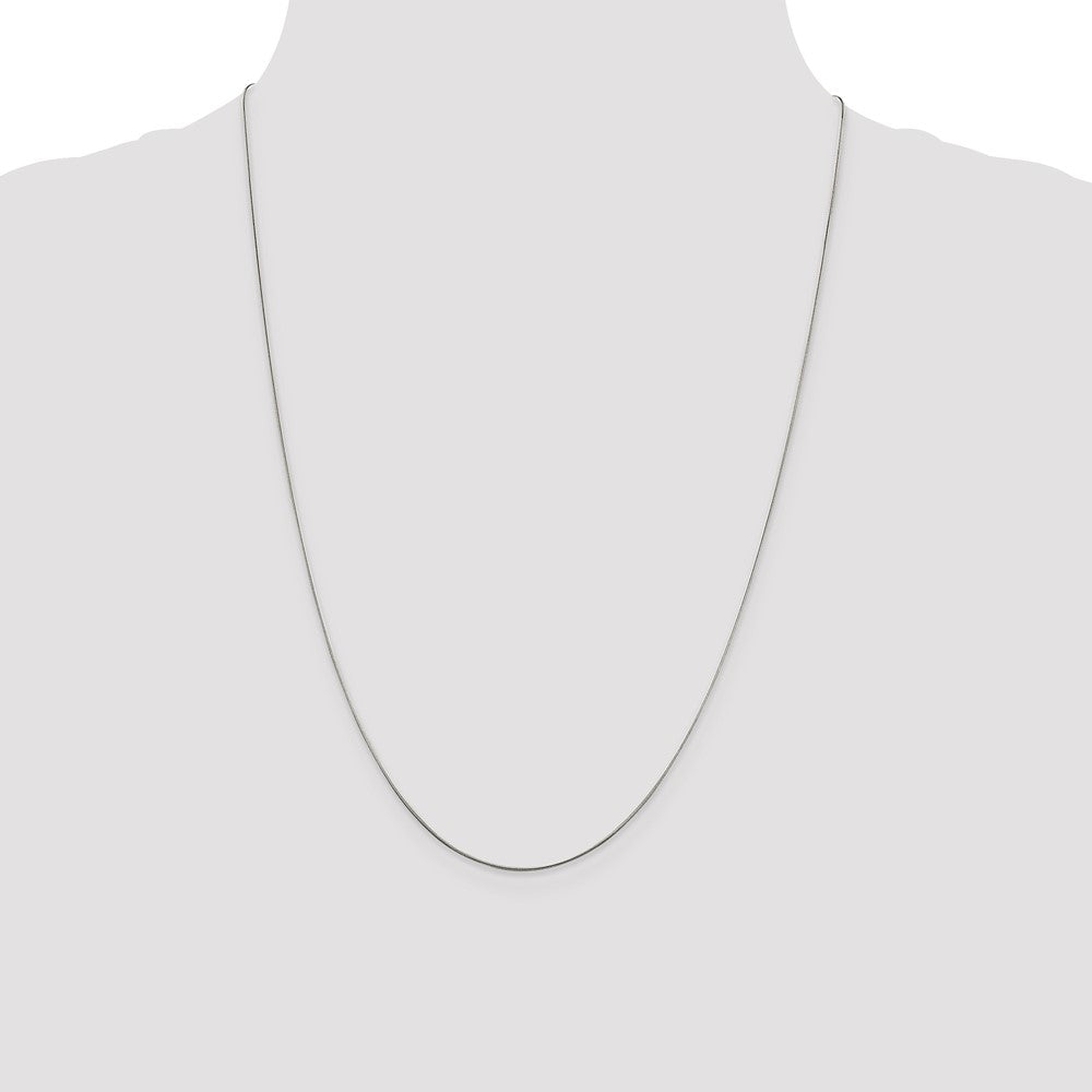 Sterling Silver .7mm Snake Chain 24 Inches