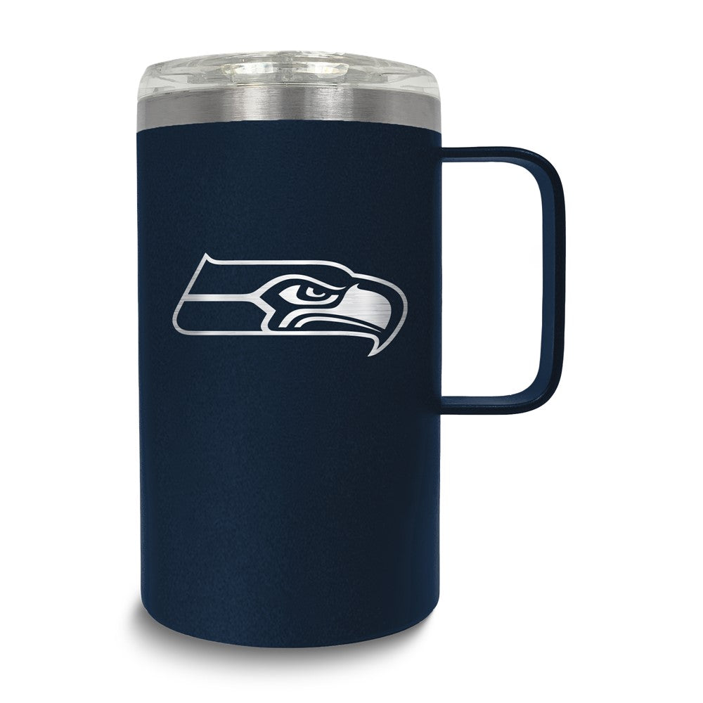 NFL Seattle SeaHawks Stainless Steel 18 oz. Hustle Mug with Lid