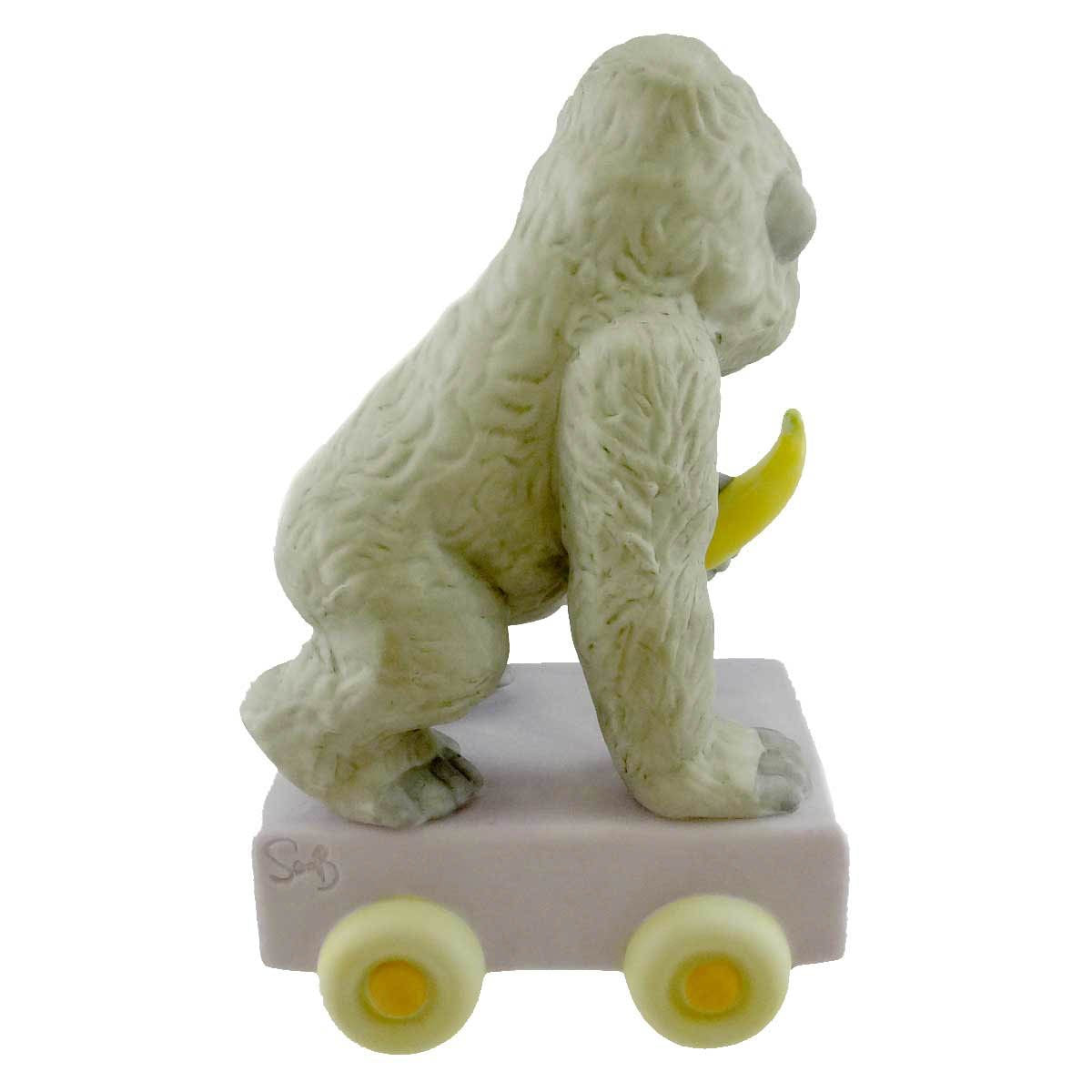 Precious Moments It's Your Birthday Go Bananas Age Fifteen Gorilla Porcelain Figurine