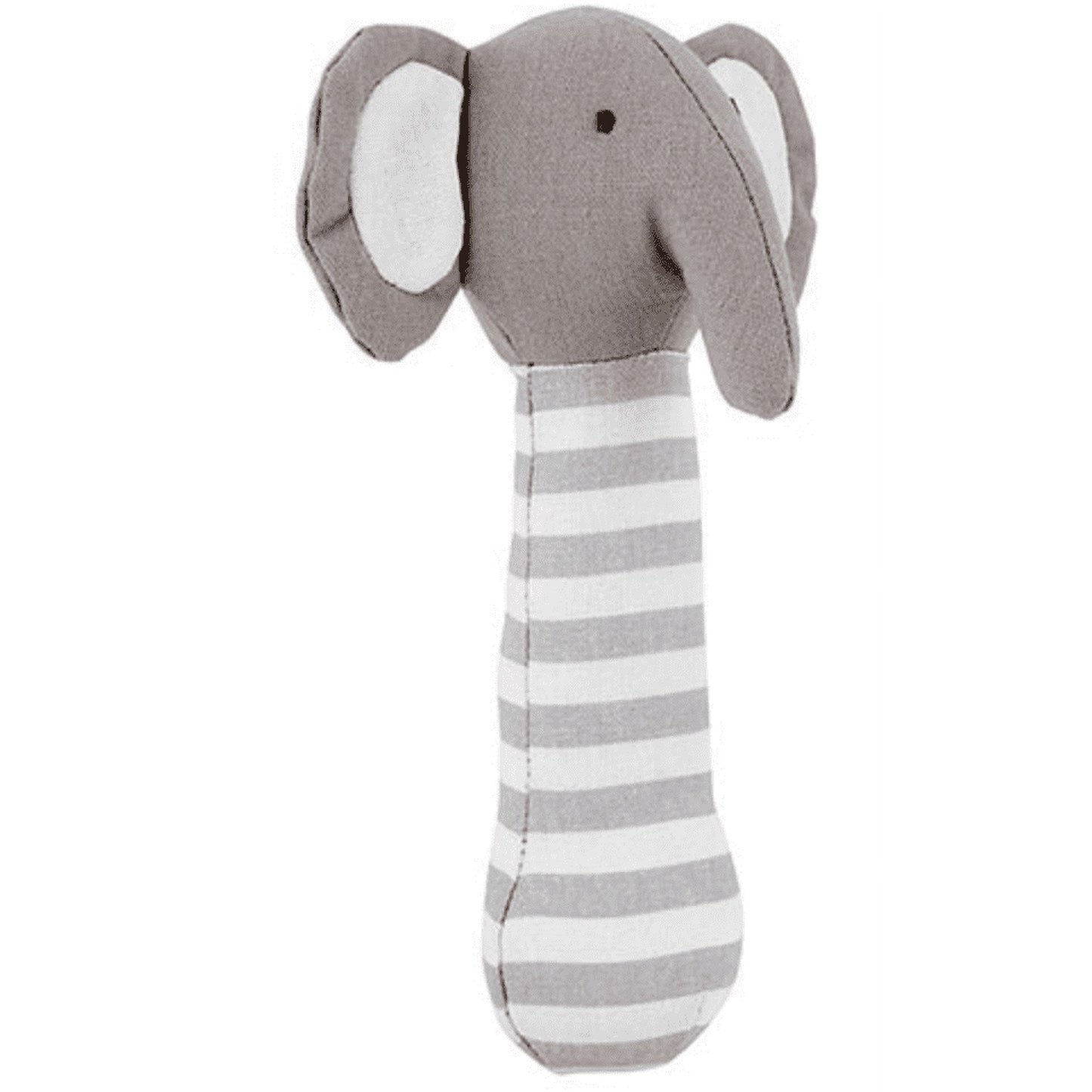 Baby Linen Post Rattle