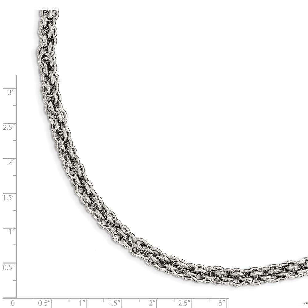 Stainless Steel Polished 9in Bracelet 9 inches