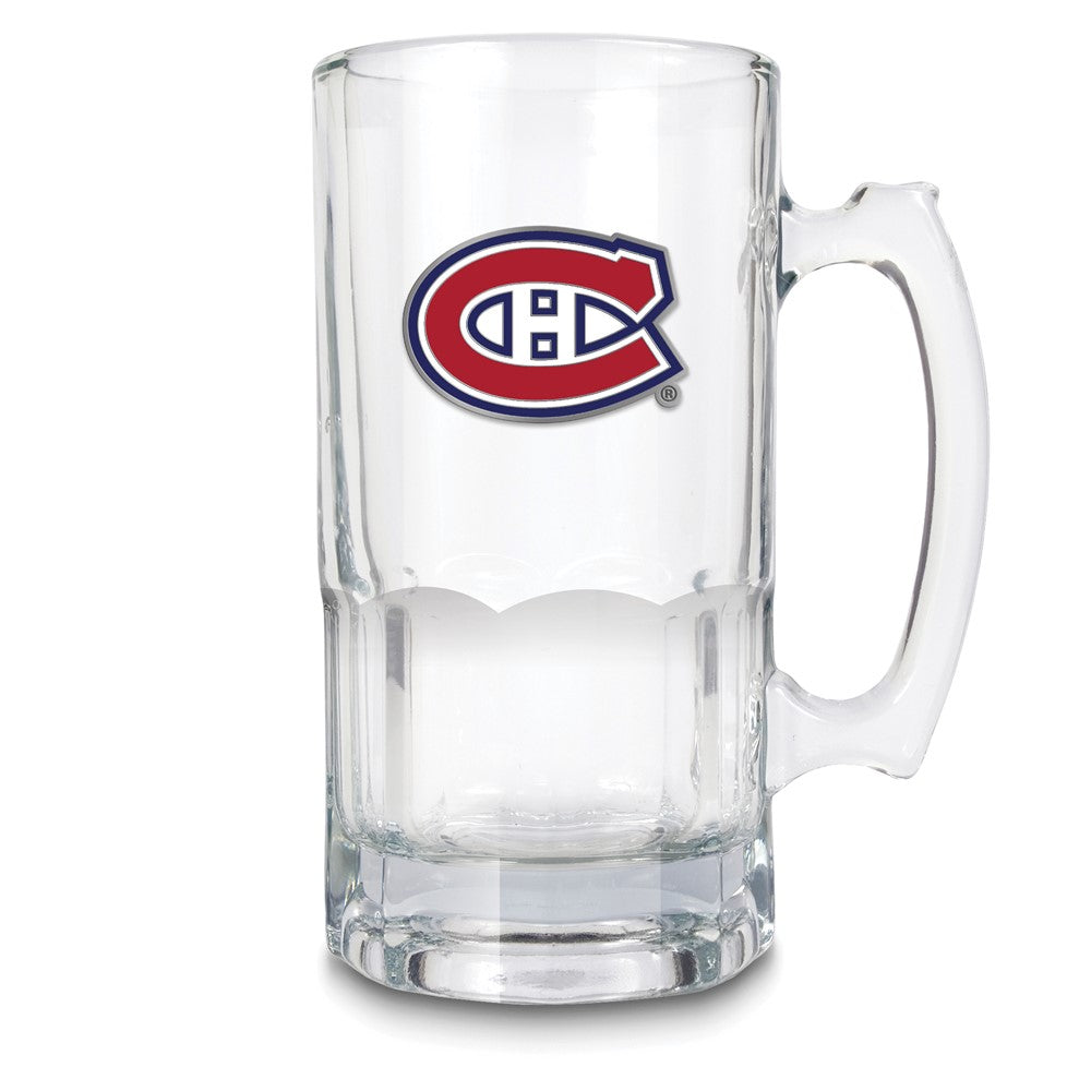 NHL Montreal Canadiens Glass 32 ounce Macho Mug