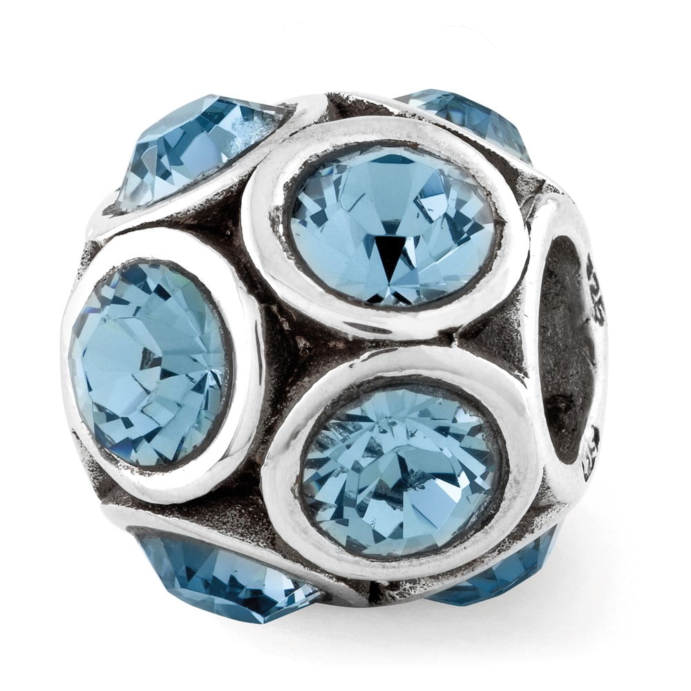 Sterling Silver Reflections December Preciosa Crystal Bead