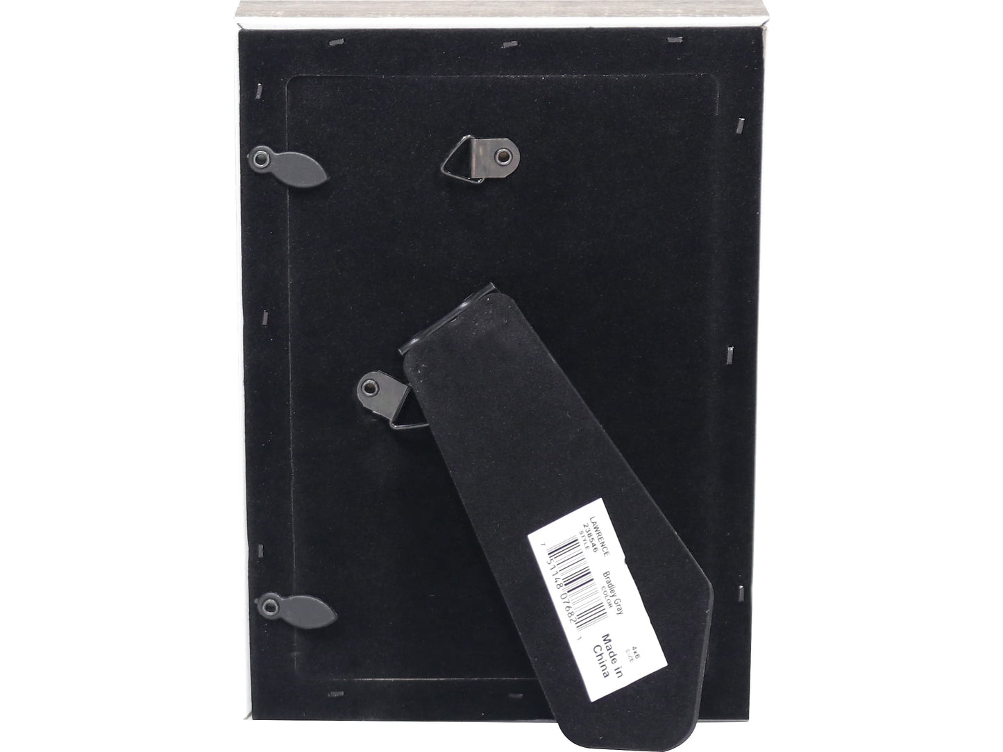 Lawrence Frames 4x6 Bradley Gray Picture Frame