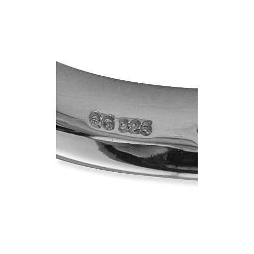 Sterling Silver Stackable Expressions Rhodium Polished Ring