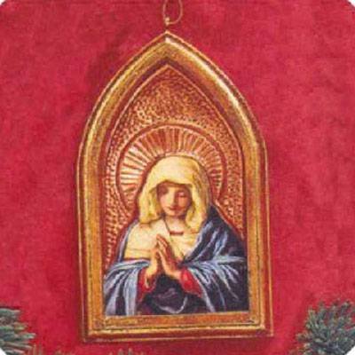 QK1154 Praying Madonna Sacred Masterworks 1996 Hallmark Keepsake Ornament