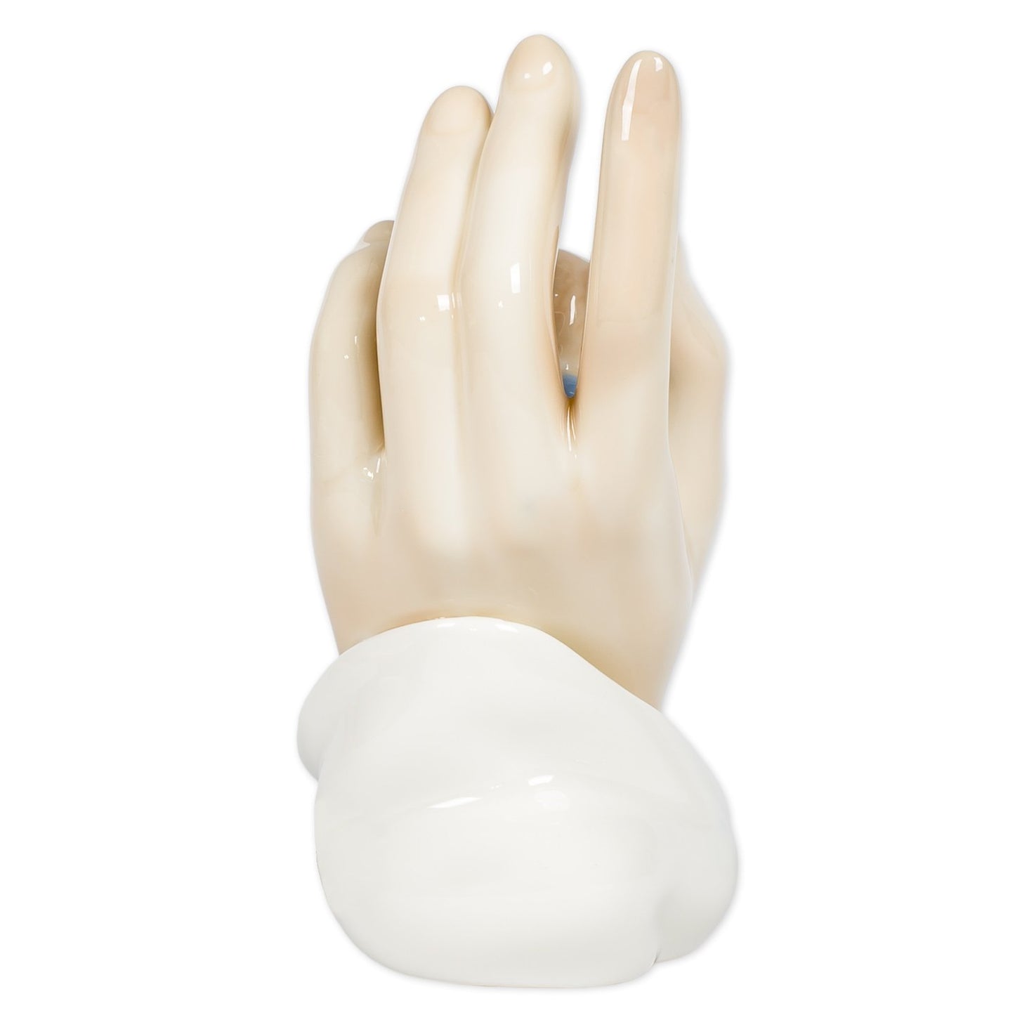 Valencia Collection Inspirational Palm of My Hand Blue Baby Porcelain Figurine QGP807