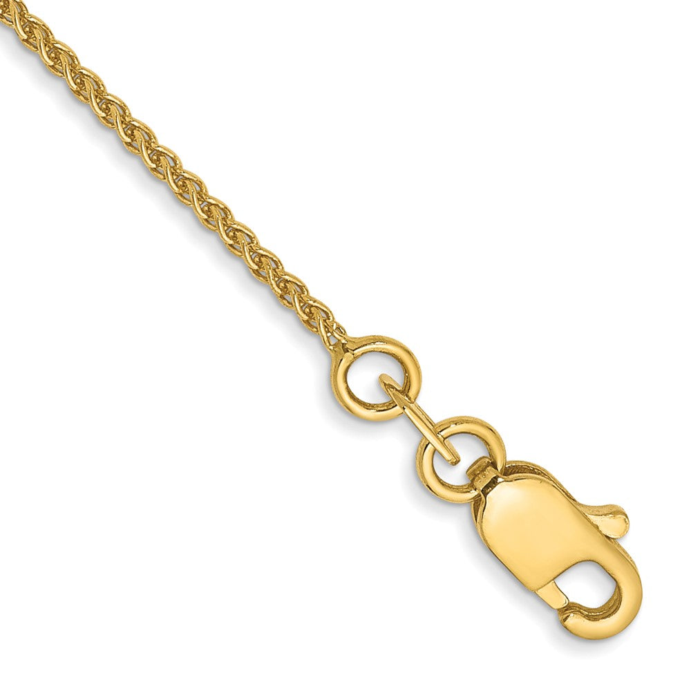 14K 7 inch 1.05mm Spiga with Lobster Clasp Bracelet 7 inches