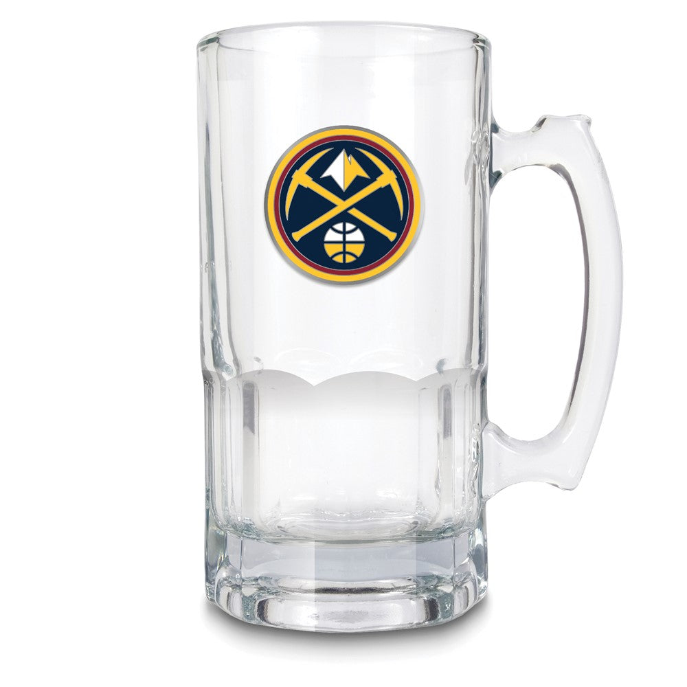 NBA Denver Nuggets Glass 32 ounce Macho Mug