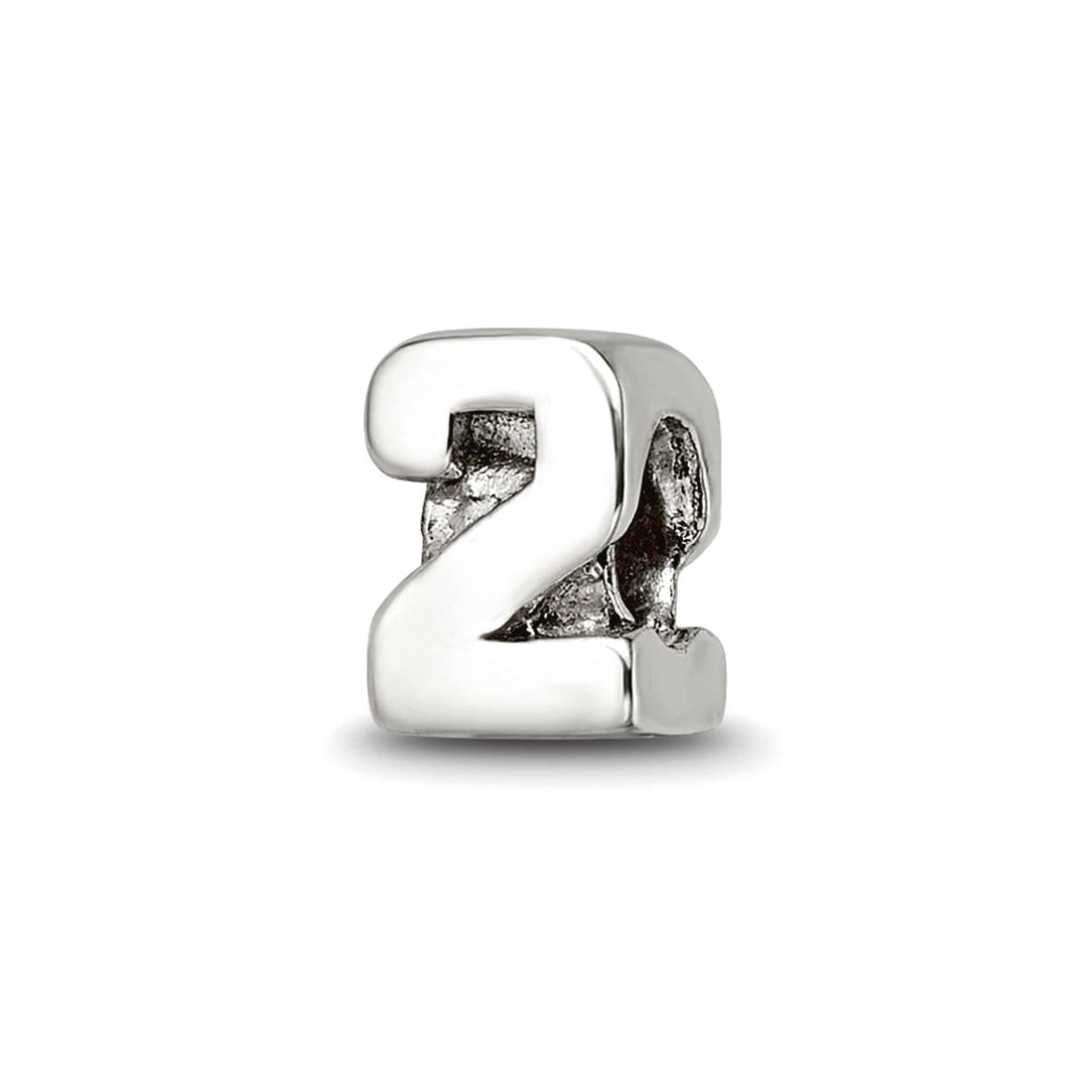 Reflection Beads Sterling Silver Reflections Kids Number 2 Bead