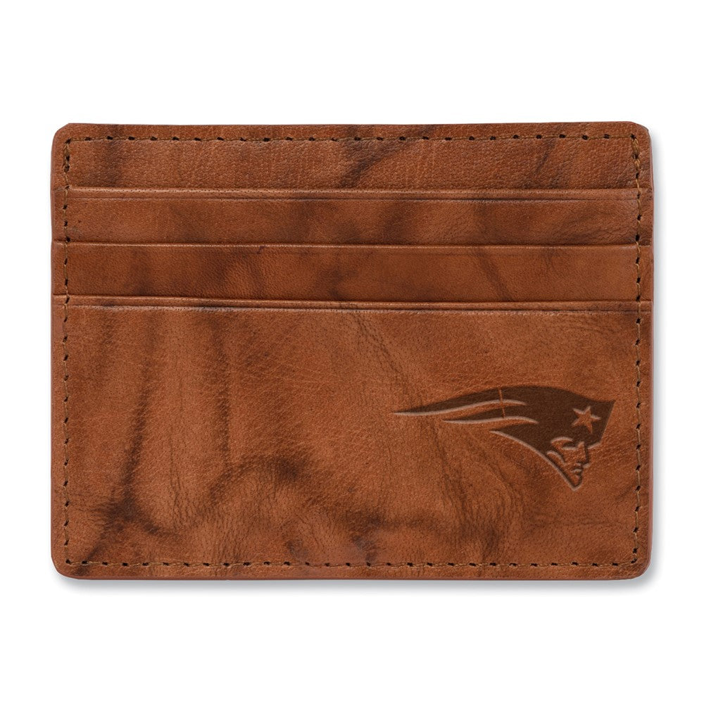 NFL Rico Industries New England Patriots Leather Credit Cart Wallet