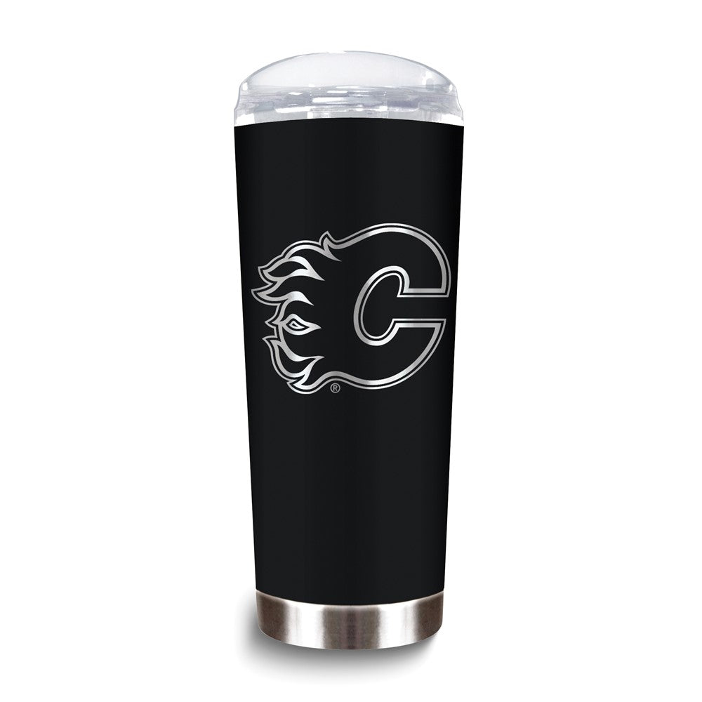 NHL Calgary Flames Stainless Steel 18 oz. Roadie Tumbler with Lid