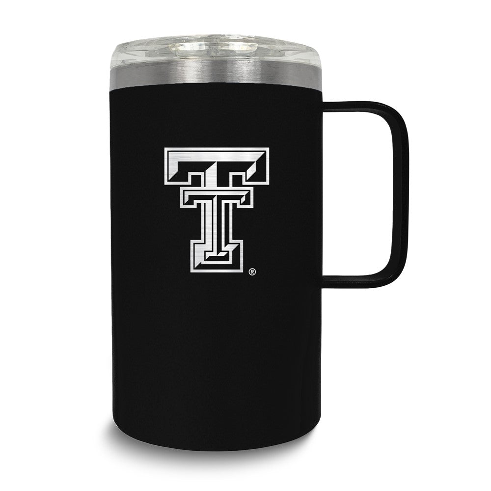 Collegiate Texas Tech Stainless Steel 18 oz. Hustle Mug with Lid