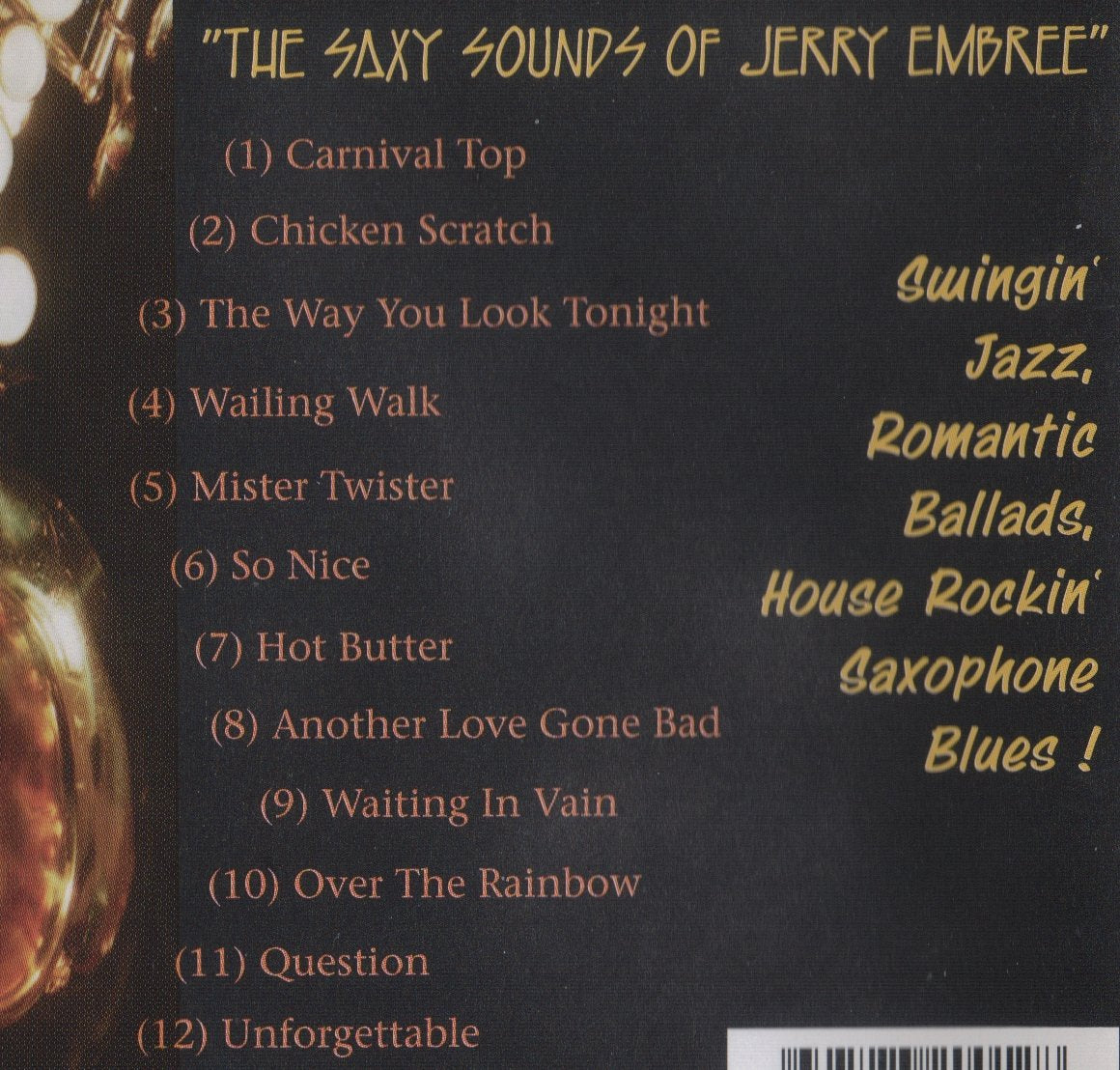 New Orleans Rendezvous - Saxy Sounds of Embree