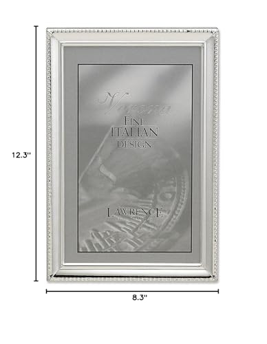 Lawrence Frames Metal Picture Frame, Silver